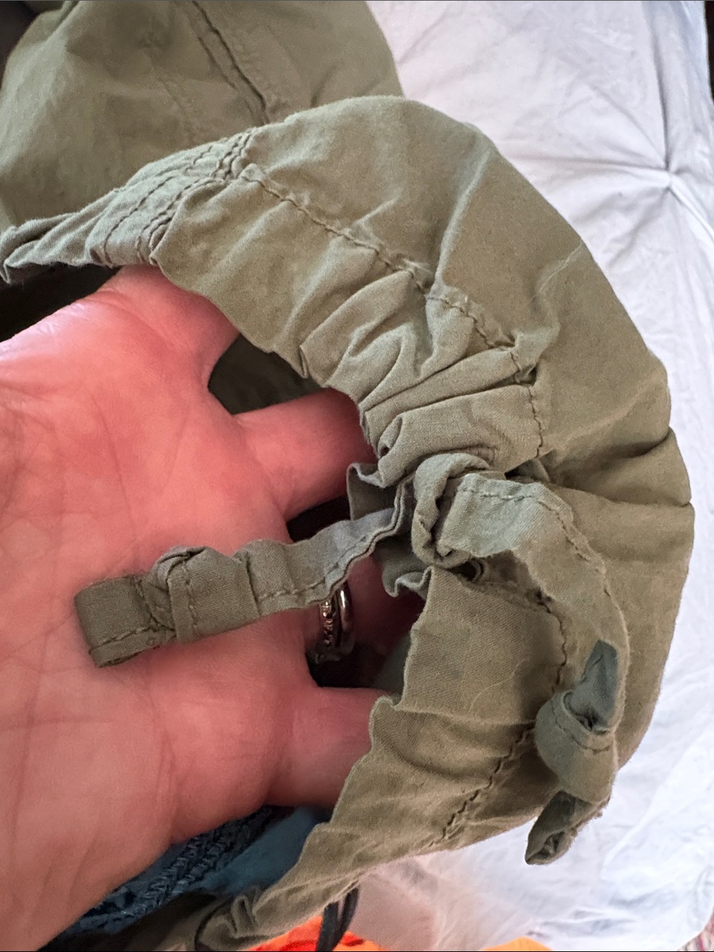 Aerie High Waisted Go-For-It Baggy Cargo Pant small excellent condition - Picture 9 of 13